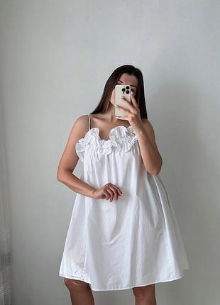 Романтичное платье свободного кроя