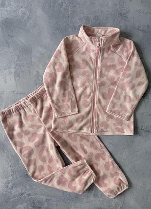 Флісовий костюм h&m 2-3 роки