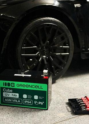 Акумулятор green cell agm vrla 12v 120ah ip54