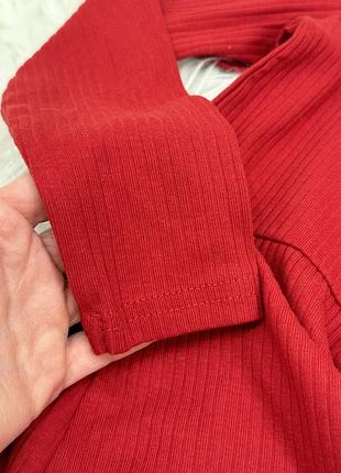 Бавовняне платтячко у рубчик h&m 4
