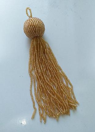 Кисточка из бисера