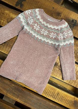 Детская кофта (свитер) с принтом primark (примарк 3-4 года 98-104 см оригинал разноцветная)