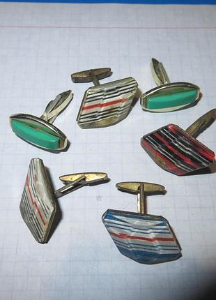 Запонки коллекционные 1980х годов