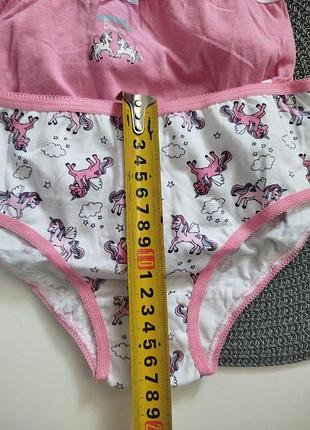 Трусы трусики на девочку primark 6/7р. 4
