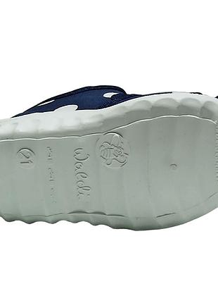 Тапочки капчики текстильные ортопедические валди waldi для девочки садика сменки маша 21-276 фото