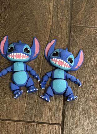 3d фігурка стіч , шарнірна іграшка, рухома іграшка "стич" 5