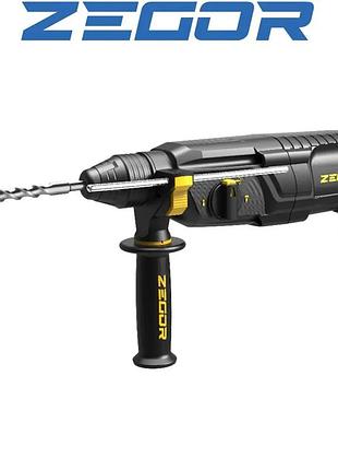 Перфоратор zegor hpy-28qavr professional з dfr патроном прямий : 900 вт, 3.2 дж, sds plus