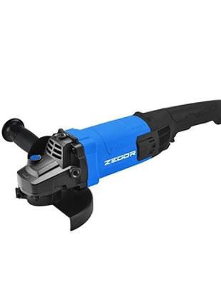 Потужна кутова шліфувальна машина zegor gbl180-1700 болгарка : 1700 вт, диск 180мм, 8500 об/хв