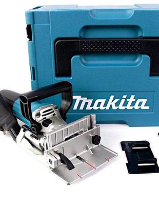 Профессиональный фрезер ламельный для шкантов и пазов makita pj7000j : 710 вт фрезер для плоских разъемов