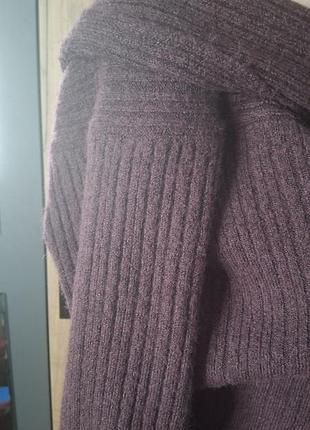 Свитер с открытыми плечами 2