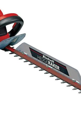 Потужний електричний садовий кущоріз (гілкоріз) einhell ge-eh 6560 : 650 вт, шини/ножа 66см / 60см (3403330)