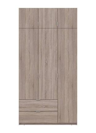Шкаф для одежды doros лукас дуб сонома 3дсп 120х50х240 drs-011651 (80737799)