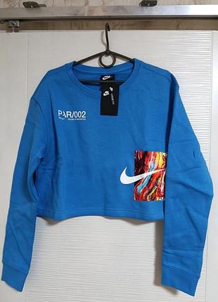 Спортивна вкорочена кофта nike trainers