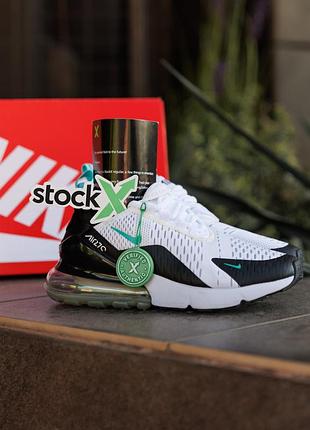 Кроссовки nike air max 270 white black mint — купить в Украине