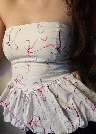 Топ-корсет от stradivarius женский