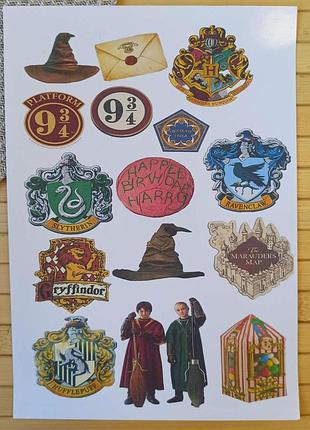 Стикерпак (не прорезной) гарри поттер harry potter а5 код 25296