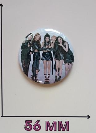Значок на булавке 5,6 см айдиль (g)i-dle (22100)