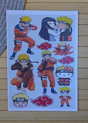 Стикерпак (не прорезной) наруто naruto а5 (25892)