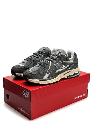 Мужские кроссовки new balance 1906d bsdx grey black beige