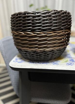 Кашпо з ротангу 9