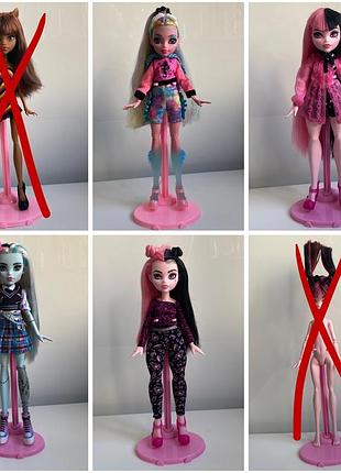 Ляльки монстер хай лагуна блю дракулаура френкі штейн френки базовая базова г3 монстр monster high g3
