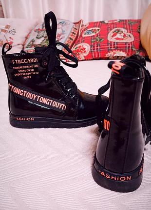 Ботинокие лаковые 4