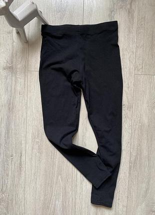 Чорні лосини 7-8 років для дівчинки