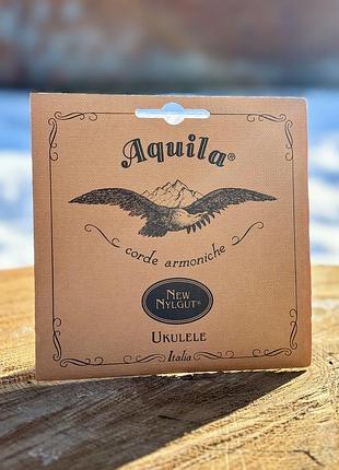 Струни для укулеле aquila 34u new nylgut low a key of d soprano