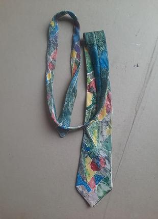 Шелковый галстук батик