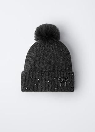 Шапка для дівчинки zara