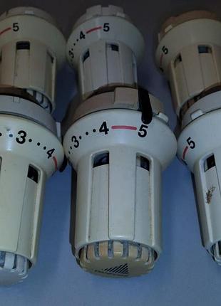 Термостатические головки danfoss 6 шт регулятор