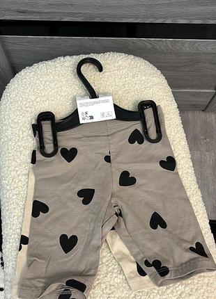 Дитячий набір шорти шорты велосипедки h&m 2