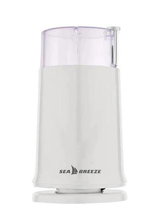 Кофемолка seabreeze sb-082 200 вт 60 г белый