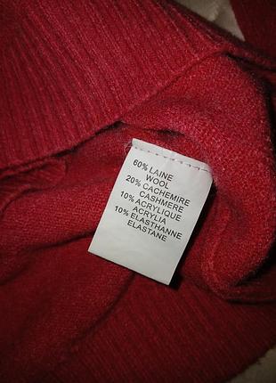 Джемпер свитер шерсть кашемир 6
