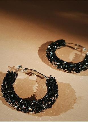Серьги swarovski