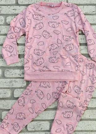Супермягкая пижама для девочки 3-8 лет1 фото