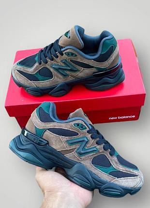 Кросівки new balance 9060 чорні х коричневі
