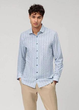 Мужская классическая хлопковая рубашка