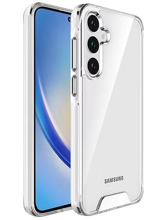 Чохол tpu space case transparent для samsung galaxy a57 5g прозорий