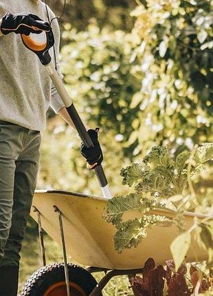 Лопата совковая fiskars xact l (1066731) 6