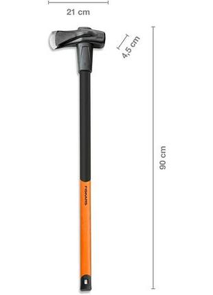 Топор-молот fiskars x37 (1001704) 2