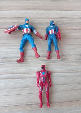 Шарнирные фигурки супер героев