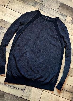 Джемпер чоловічий свитер dkny в графитовом цвете размер l