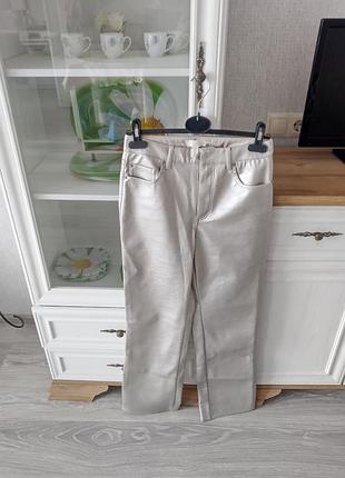 Брюки экокожа