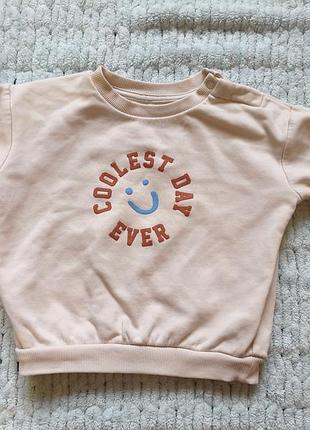 Дитячий світшот утеплений m&s 4