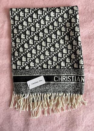 Шарф-палантин в стилі christian dior