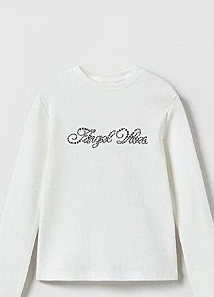 Регланчики в рубчик для девушек от zara