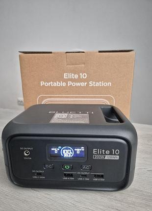 Зарядная станция bluetti elite 10 mini — ваша компактная энергонезависимость!