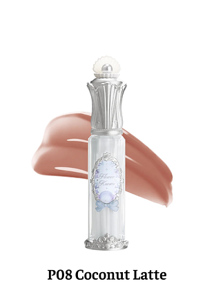 Flower knows shell's jewel блиск для губ p01 champagne pearl 🐚✨