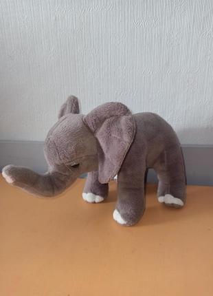 Мягкая игрушка слон living nature, качественный